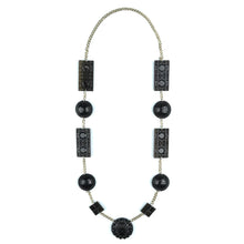 將圖片載入圖庫檢視器 Extra Long Square & Disc Necklace