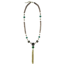 將圖片載入圖庫檢視器 Beaded Tassel Necklace
