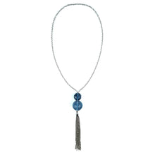 將圖片載入圖庫檢視器 Dual Ball Long Tassel Necklace