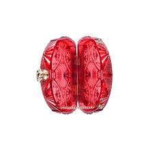 將圖片載入圖庫檢視器 Hand Carved Fan Clutch