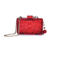 將圖片載入圖庫檢視器 Hand Carved Rectangle Clutch