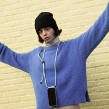 將圖片載入圖庫檢視器 Custom Case + Cord (Mint) Mobile Case & Cord