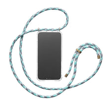 將圖片載入圖庫檢視器 Classic Case Fixed Cord (Mint Camo) Mobile Case & Cord