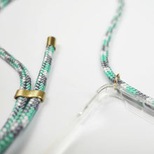 將圖片載入圖庫檢視器 Classic Case Fixed Cord (Mint Camo) Mobile Case & Cord