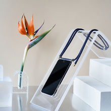 將圖片載入圖庫檢視器 Classic Case Fixed Cord (Navy) Mobile Case & Cord