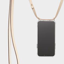 將圖片載入圖庫檢視器 Custom Case + Cord (Tan Leather) Mobile Case & Cord
