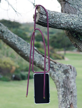 將圖片載入圖庫檢視器 Classic Case Fixed Cord (Wine) Mobile Case & Cord