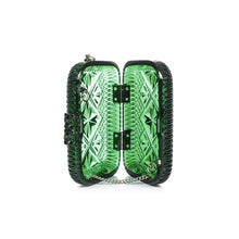 將圖片載入圖庫檢視器 Hand Carved Rectangle Clutch