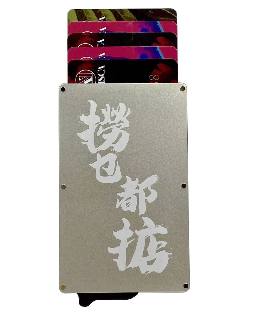 Kaisca Lunar New Year Series - 撈乜都掂 - RFID Smart Protection Card Sleeve - Gold