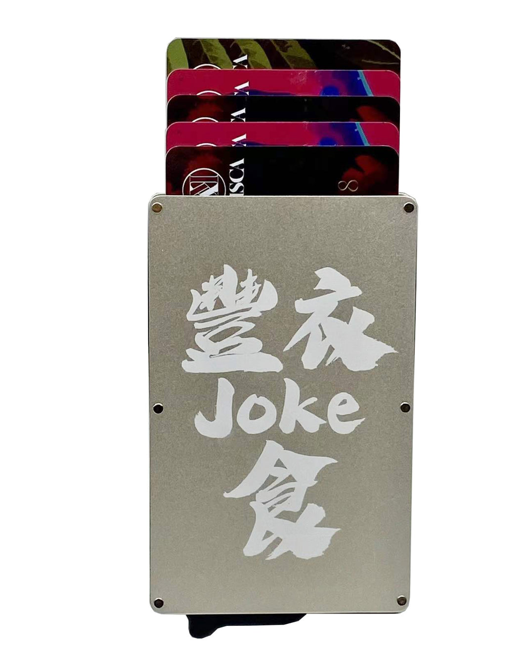 Kaisca Chinese New Year Collection - 豐衣JOKE食 - RFID Smart Protection Card Holder - Gold